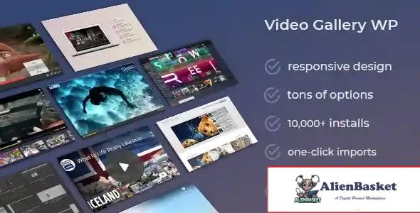 114558 Video Gallery Wordpress Plugin w YouTube, Vimeo, Facebook pages v9.69 