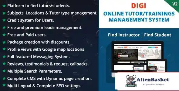 114165 Digi Online TutorTrainings Management System 