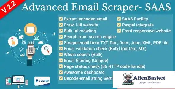 114299 Advanced Email Scraper - SaaS Pack 