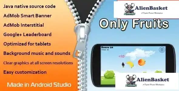 114287 Only Fruits Game with AdMob and Leaderboard 