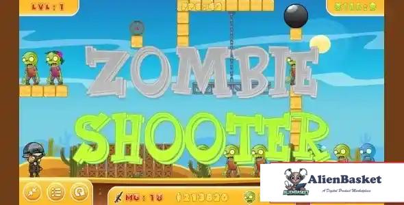 114316 Zombie Shooter - HTML5 Game + Mobile (Capx) 