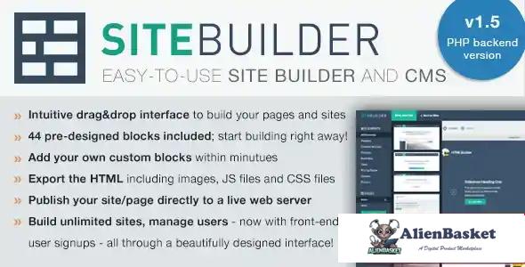 114244 SiteBuilder Lite - Drag&Drop site builder and CMS 