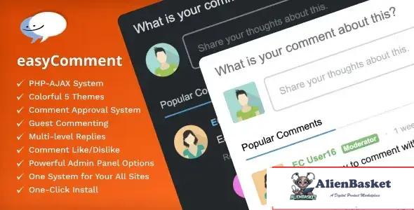 114223 easyComment – Php Comment Script v1.1 