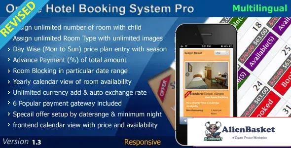 114360 Online Hotel Booking System Pro v1.2 