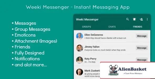 114507 Weeki Messenger - Instant Messenger (Full App) 