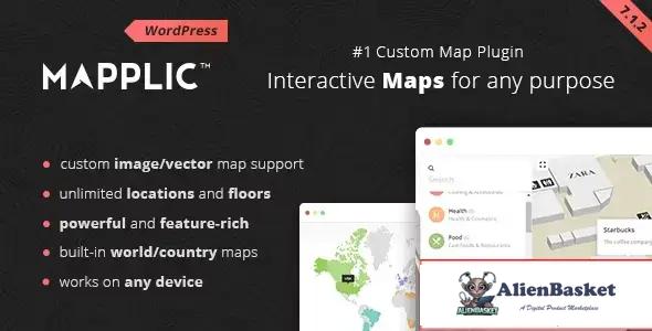 114517 Mapplic - Custom Interactive Map WordPress Plugin v4.1 