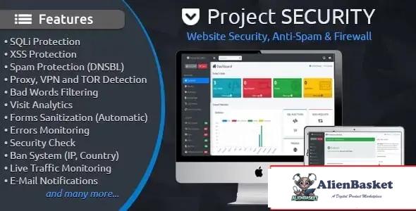 114477 Project SECURITY – Website Security, Antivirus & Firewall v15 