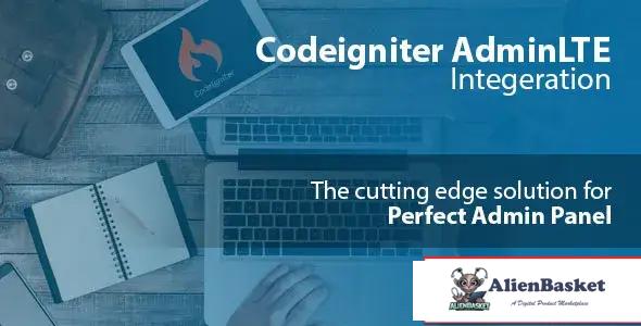 114732 Codeigniter with AdminLTE Integration + Login Authentication + User CRUD 