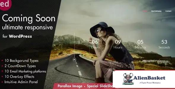 114437 Coming Soon CountDown Responsive Wordpress Plugin v3.5 