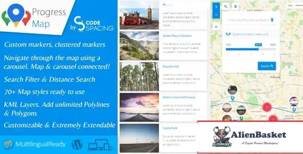 114420 Progress Map Wordpress Plugin v2.8.5 