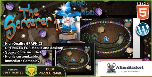 114395 The Sorcerer - HTML5 Game 