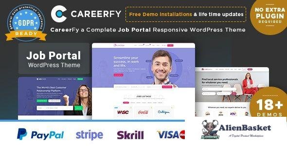 21041 Careerfy v3.8.0 - Job Board WordPress Theme 
