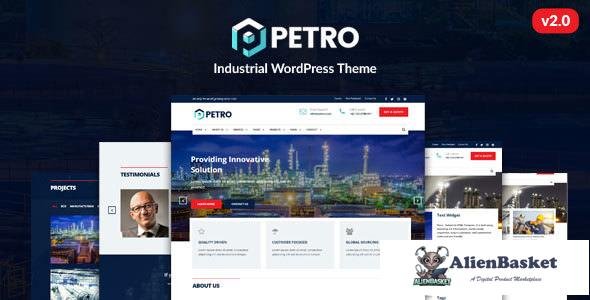 10581 Petro v2.1.9 - Industrial WordPress Theme 