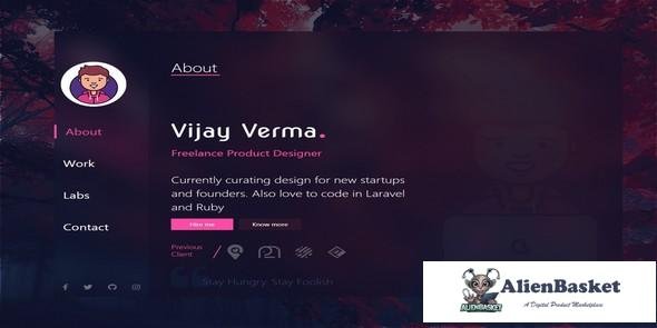 14230 Glazzy - Portfolio Template HTML 