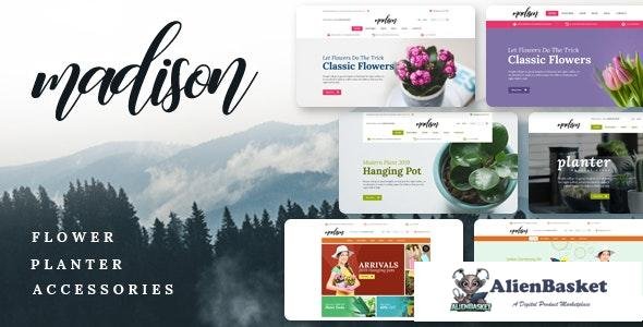 16913 Madison v1.2 - Flowers, Plant, Beauty, Gardening tools, Food store, Nursery Shopify Theme 