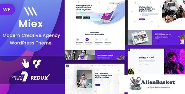 26525 Miex v1.0 - Creative Agency WordPress 