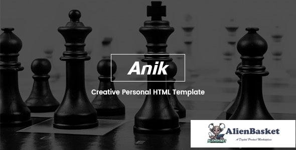 15404 Anik - Personal Portfolio Template 