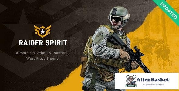 18894 Raider Spirit v1.0.3 - Airsoft Club & Paintball WordPress Theme 