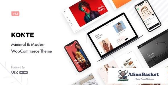 14568 Konte v1.3.0 - Minimal & Modern WooCommerce Theme 