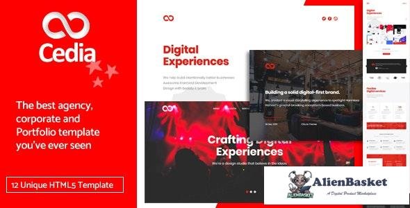 17946 Cedia v1.0 - Creative Agency, Corporate and Portfolio Multi-purpose Template 