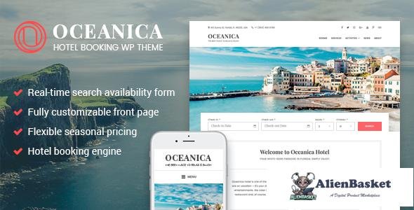 26481 Oceanica v2.0.2 - Hotel Booking WordPress Theme 