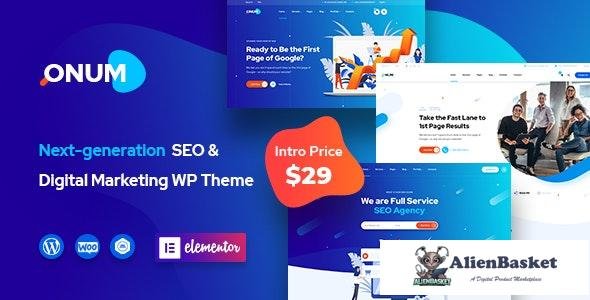 21602 Onum v1.1.6 - SEO & Marketing Elementor WordPress Theme 