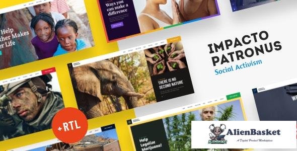 23636 Impacto Patronus v1.2.3 - Coronavirus Protection, Petitions & Social Activism WordPress Theme 