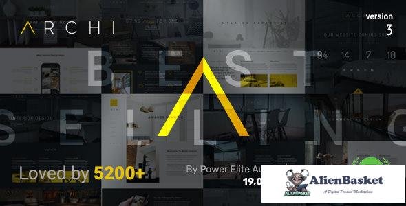 13572 Archi v3.9.6.6 - Interior Design WordPress Theme 