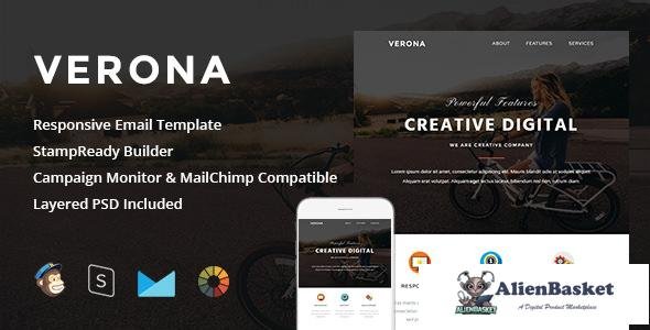 10847 Verona - Responsive Email + StampReady Builder 