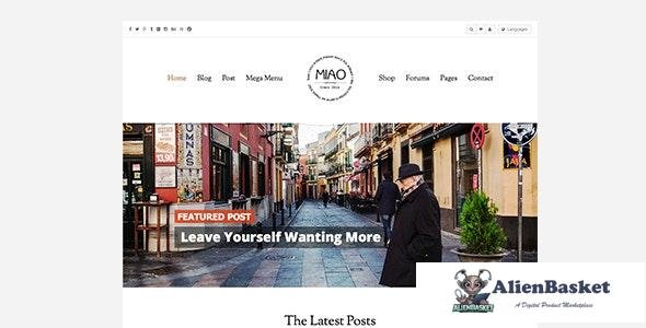 17911 Miao v1.1 - Fashion Magazine, News & Blog WordPress Theme 