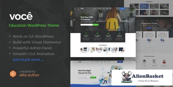 22499 Vocee v1.1 - Education & LMS WordPress Theme 