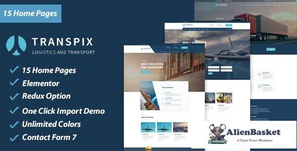 19082 Transpix v1.0 - Logistics Warehouse WordPress Theme 