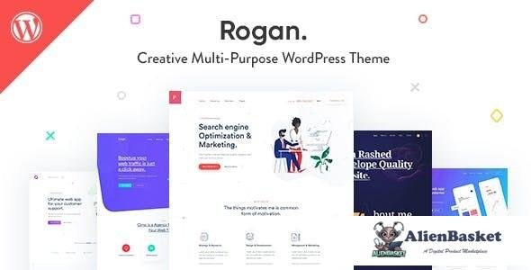 26567 Rogan v1.7.5 - Creative Multipurpose WordPress Theme for Agency, Saas, Portfolio 