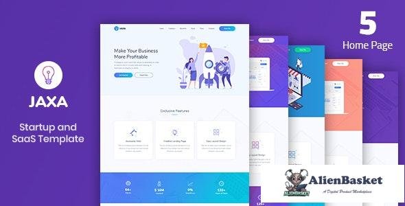 24536 Jaxa v1.0 - Startup and SaaS Template 