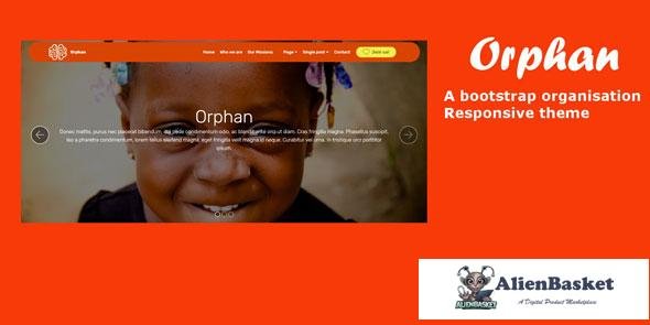 13333 Orphan - Bootstrap Organisation Theme 