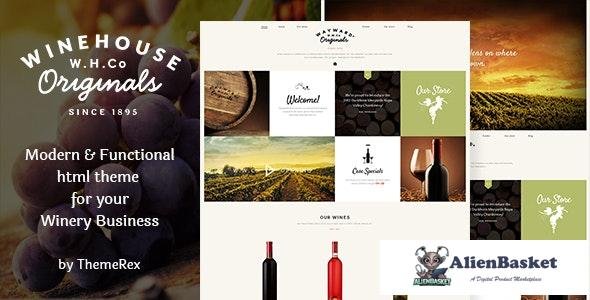 15810 Wine House v1.1 - Vineyard, Shop & Restaurant Site Template 