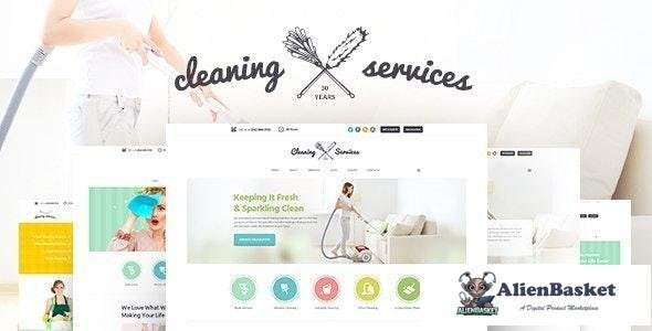 17405 Cleaning Company v1.6 - Maid & Janitorial Housekeeping Service WordPress Theme 