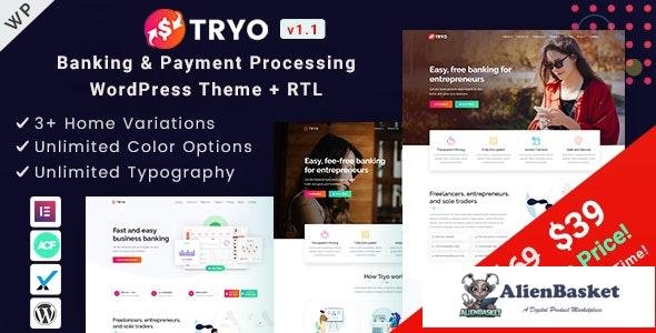 19079 Tryo v1.0 - Banking & Payment WordPress Theme 