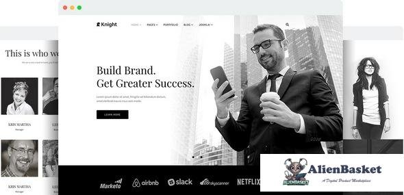10308 Knight v1.7 - Joomshaper Responsive Joomla Template for Company and Agency Sites 