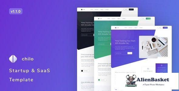 27963 Chilo - Startup and SaaS Template 