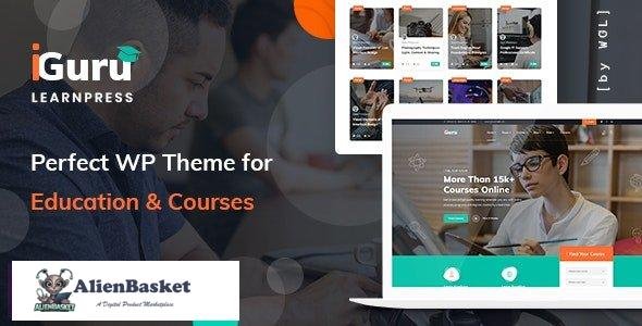 27973 iGuru v1.2.4 - Education & Courses WordPress Theme 