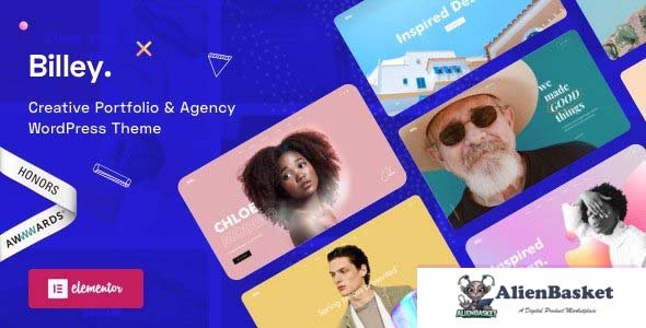 30513 Billey v1.6.0 - Creative Portfolio & Agency WordPress Theme 