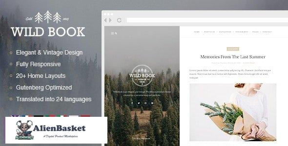 28809 Wild Book v1.9.5 - Vintage, Elegant Wordpress Theme 