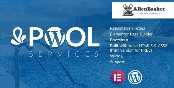 28105 Pool Services WordPress Theme + RTL v3.1 