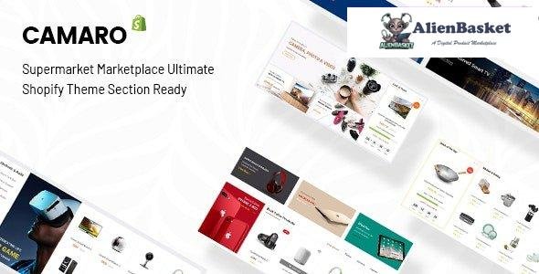 28114 Camaro v2.0 - Gadgets & Digital Fashion Super Market Minimalist Shopify Section Theme 