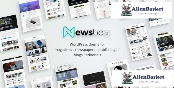 28116 Newsbeat v1.1.9 - Optimized WordPress Magazine theme 