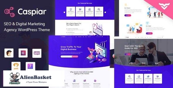 41794 Caspiar v1.4 - Digital Marketing & Agency WordPress Theme 