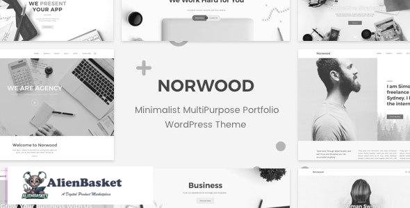 28237 Norwood v1.2.1 - Minimalist MultiPurpose Portfolio WordPress Theme 