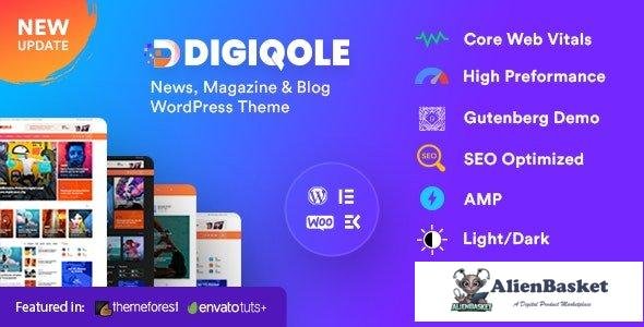 29818 Digiqole v2.0.2 - News Magazine WordPress Theme 