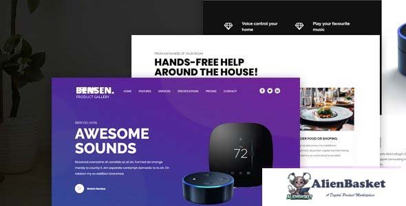 28259 Bensen v1.0 - Single Product Landing Template 